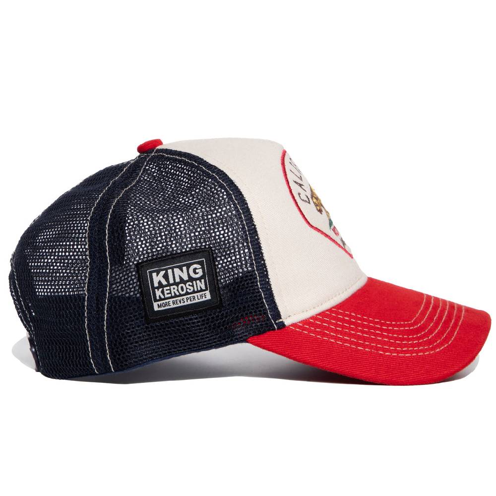 Queen Kerosin Trucker Cap «California» Kostenloser Versand international