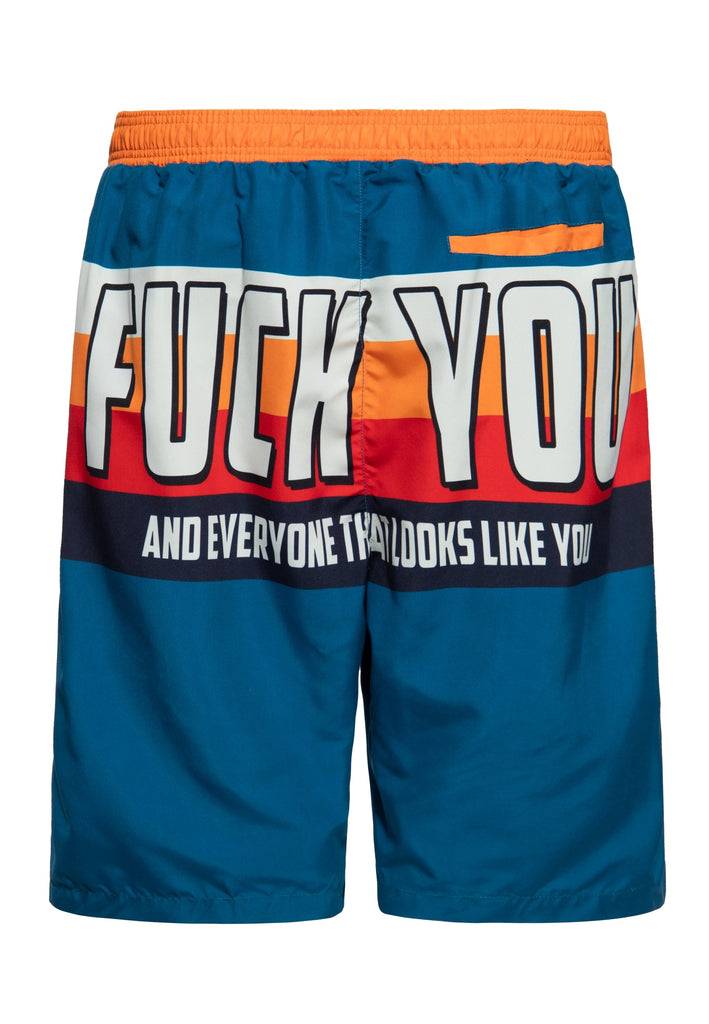 Queen Kerosin Badeshorts «Fuck You» Rabatte dieses Monats