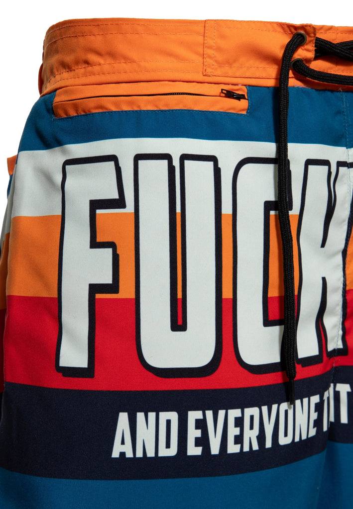 Queen Kerosin Badeshorts «Fuck You» Rabatte dieses Monats