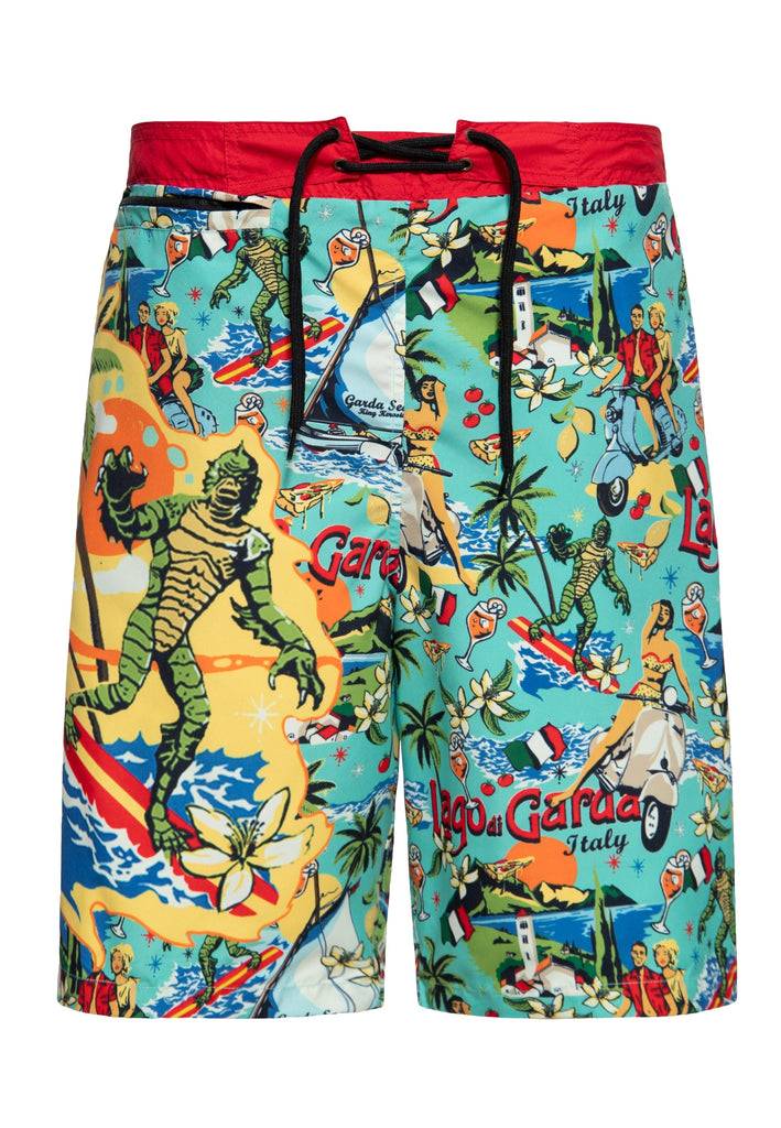 Queen Kerosin Badeshorts «Il mostro del Lago di Garda» 2025
