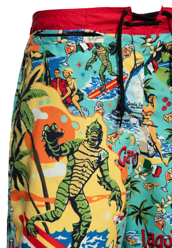 Queen Kerosin Badeshorts «Il mostro del Lago di Garda» 2025