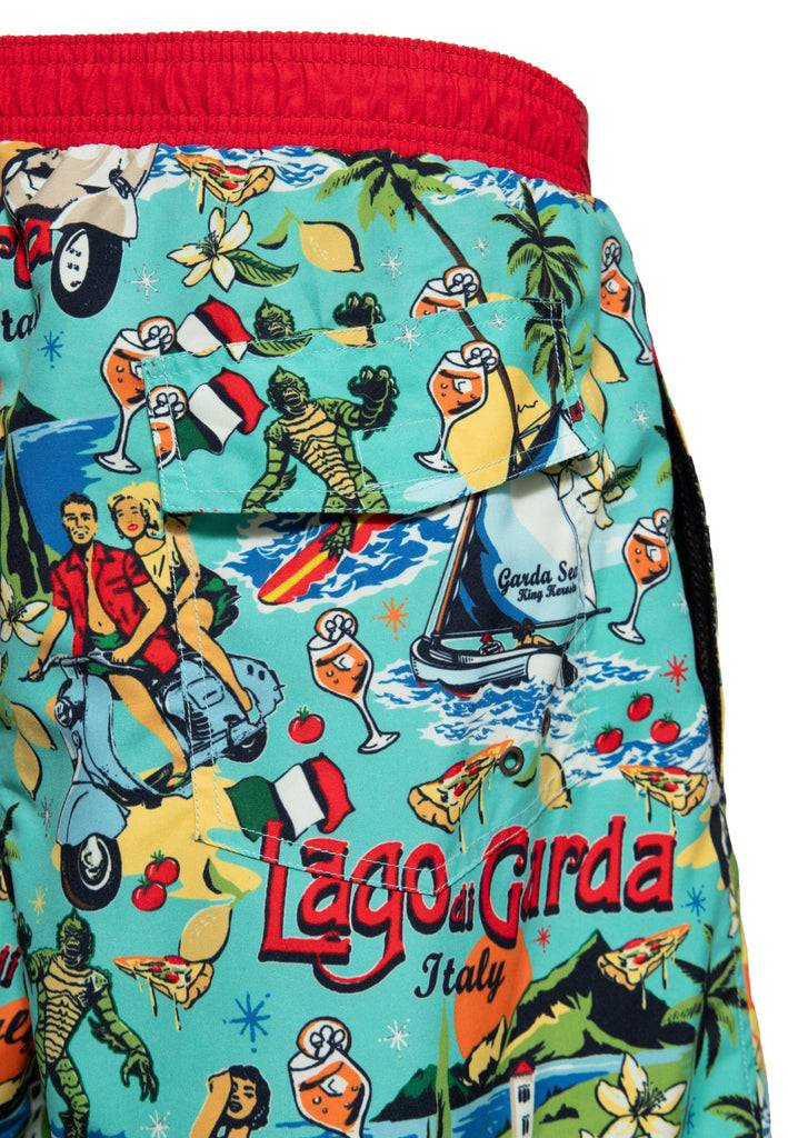 Queen Kerosin Badeshorts «Il mostro del Lago di Garda» 2025