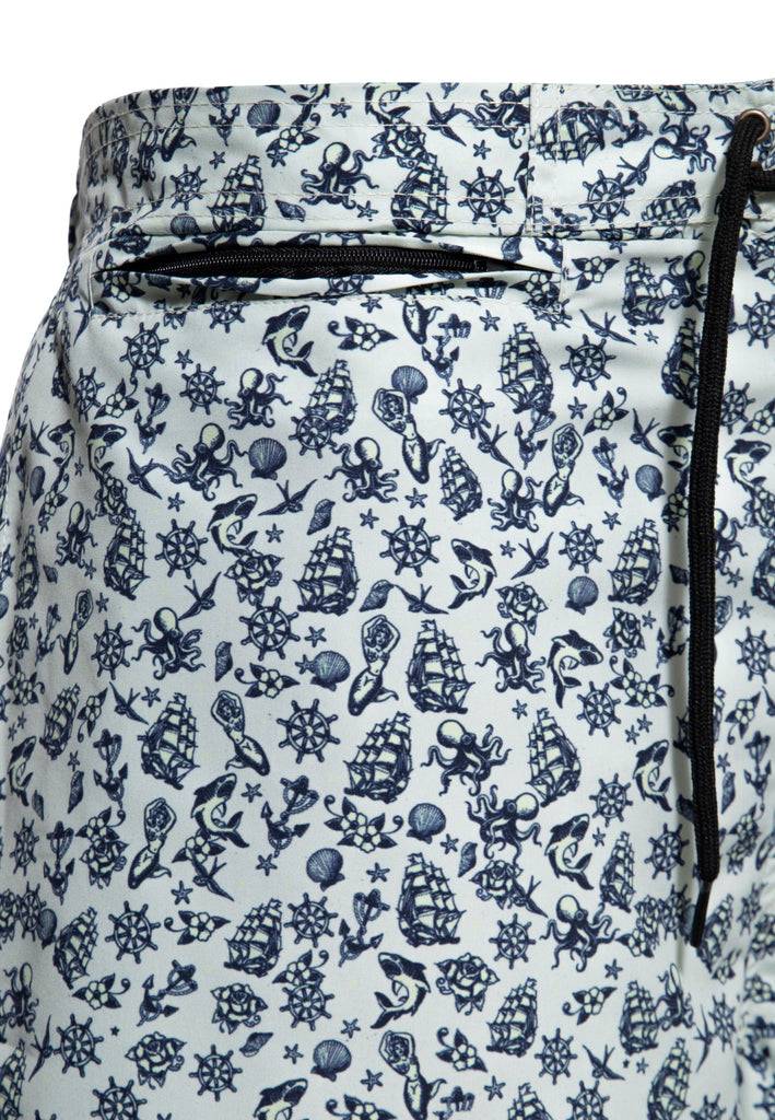 Queen Kerosin Badeshorts «Sailor» Verkauf