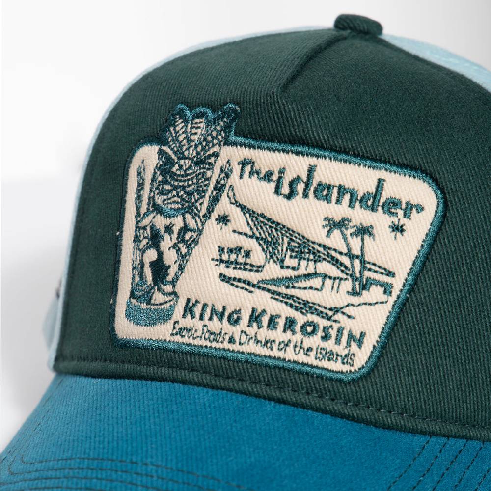 Queen Kerosin Baseball Cap «The Islander» Limitierter Zeitrabatt