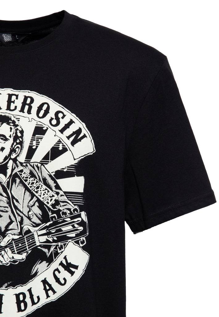 Queen Kerosin T-Shirt «Man in Black» Exklusivangebot