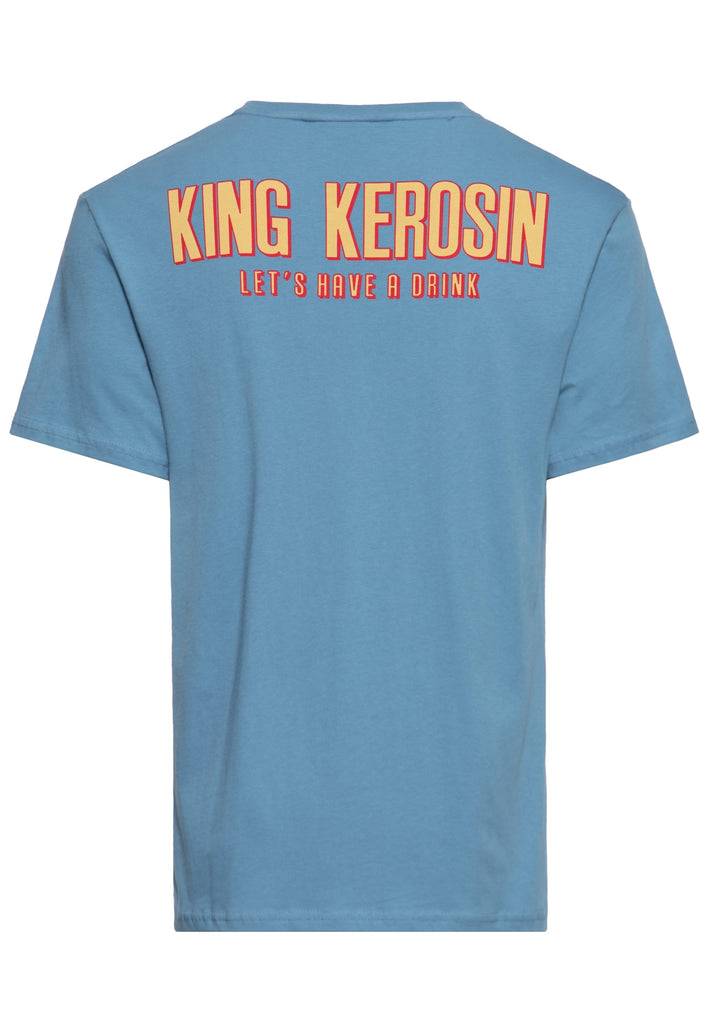 Queen Kerosin T-Shirt «Natural Born Drinkers» Preisnachlass