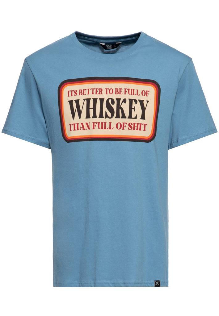 Queen Kerosin T-Shirt «Whiskey» Saisonschlussverkauf