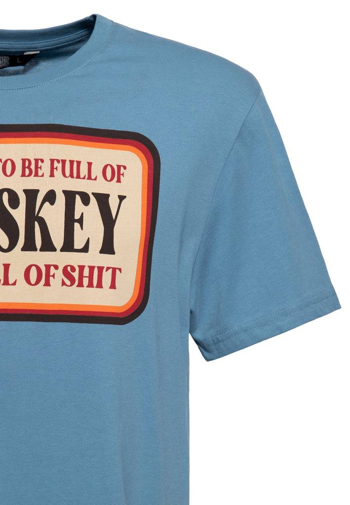 Queen Kerosin T-Shirt «Whiskey» Saisonschlussverkauf