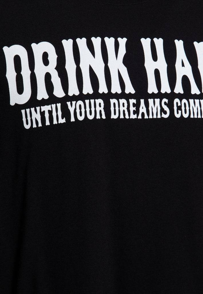 Queen Kerosin T-Shirt «Drink Hard» Cyber Monday