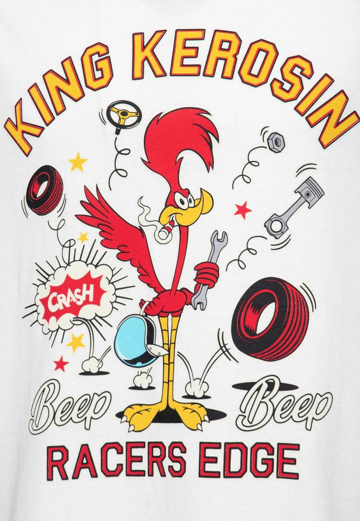 Queen Kerosin Ringer T-Shirt «Beep Beep» Osterangebot
