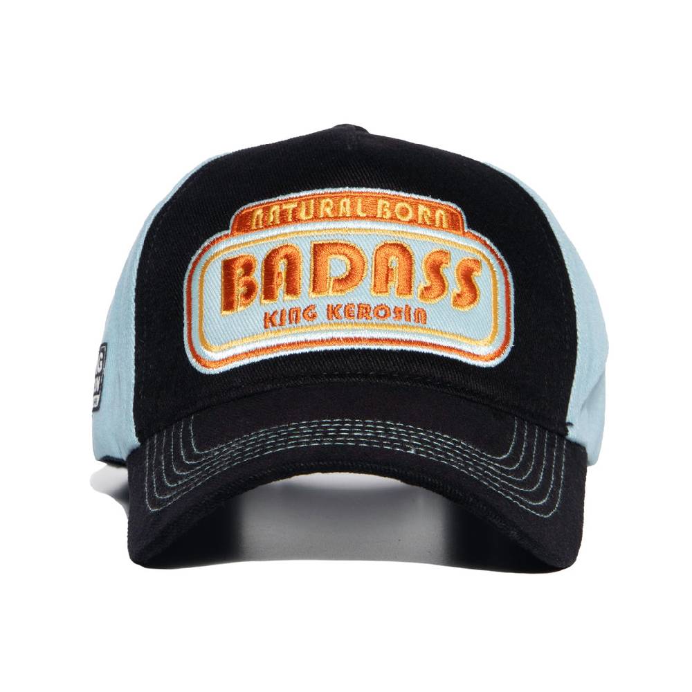 Queen Kerosin Baseball Cap «Natural Born Badass» Vatertagsangebot