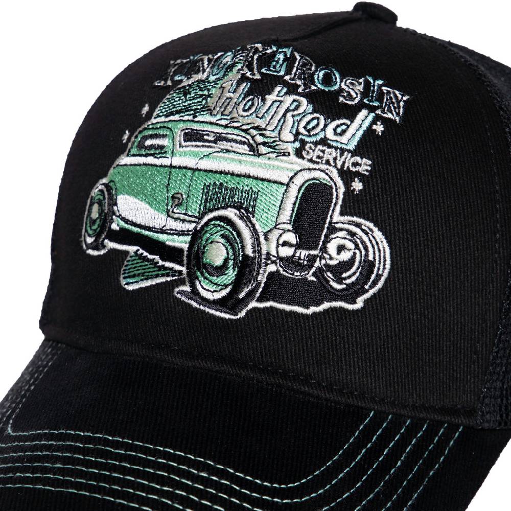 Queen Kerosin Trucker Cap «Hot Rod Service» Lagerräumung