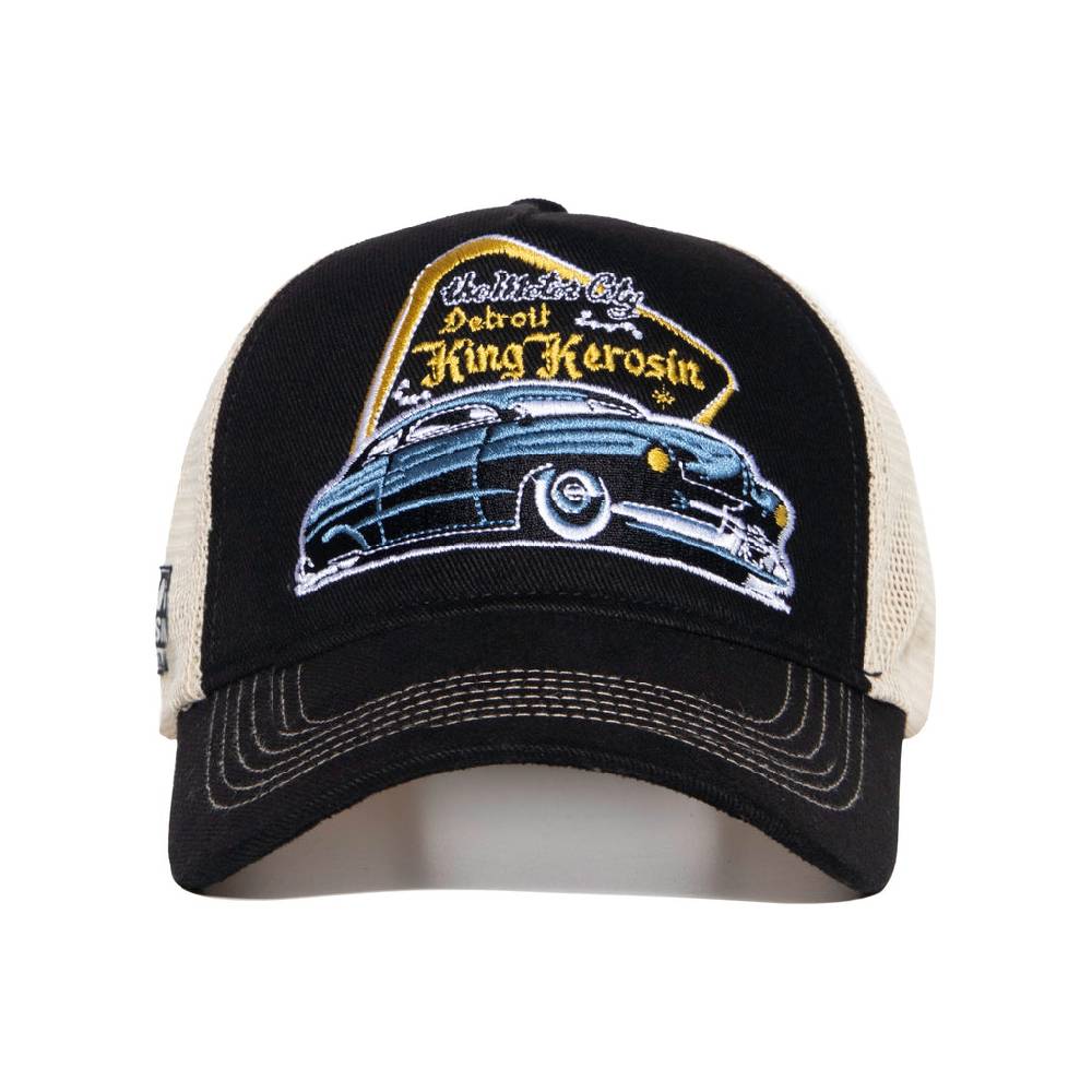 Queen Kerosin Trucker Cap «Detroit Greaser» Heißer Verkauf