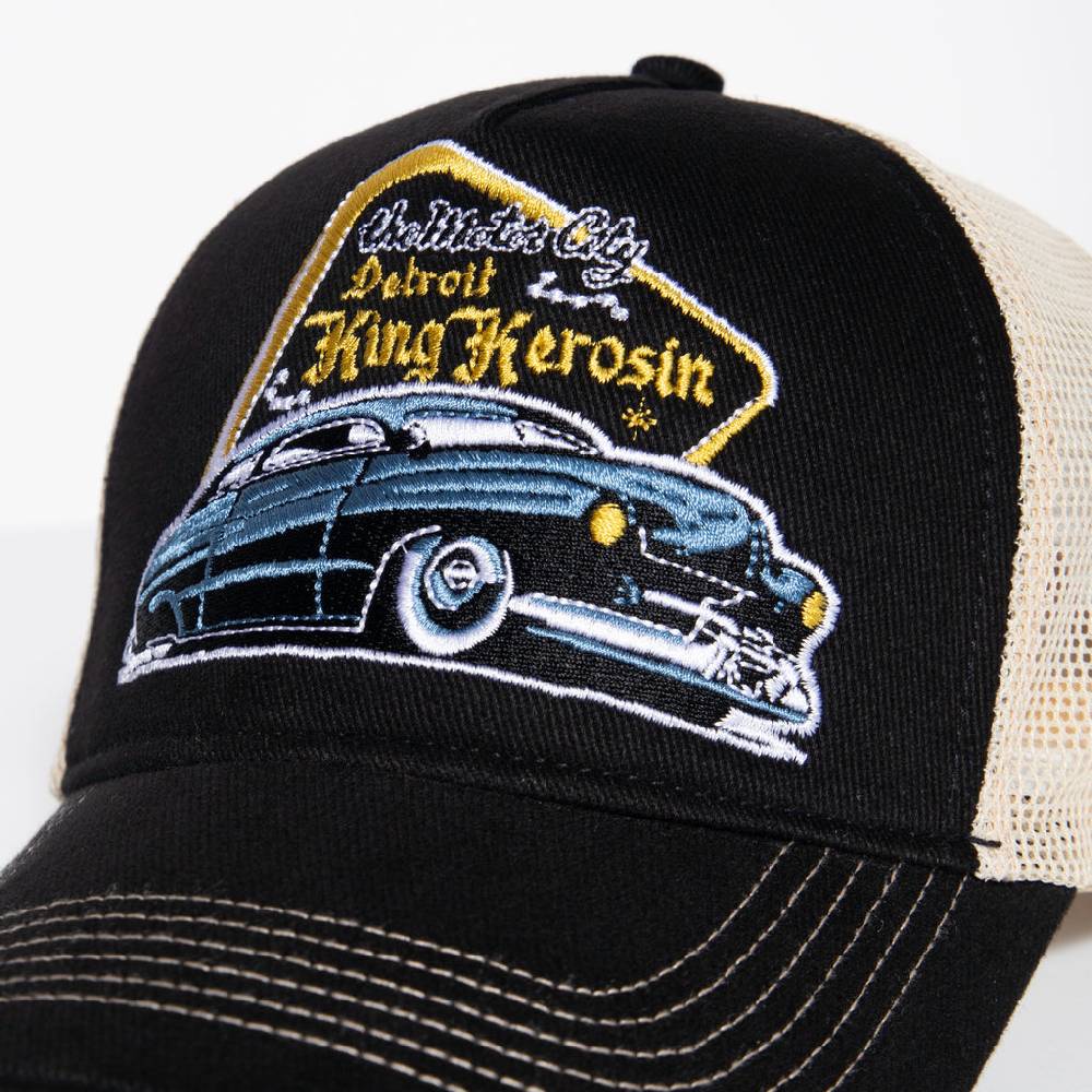 Queen Kerosin Trucker Cap «Detroit Greaser» Heißer Verkauf