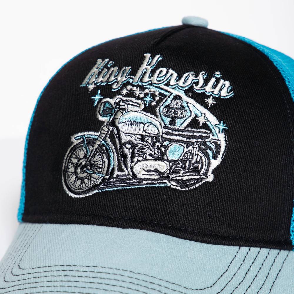 Queen Kerosin Trucker Cap «Ace Racer» Top Angebot