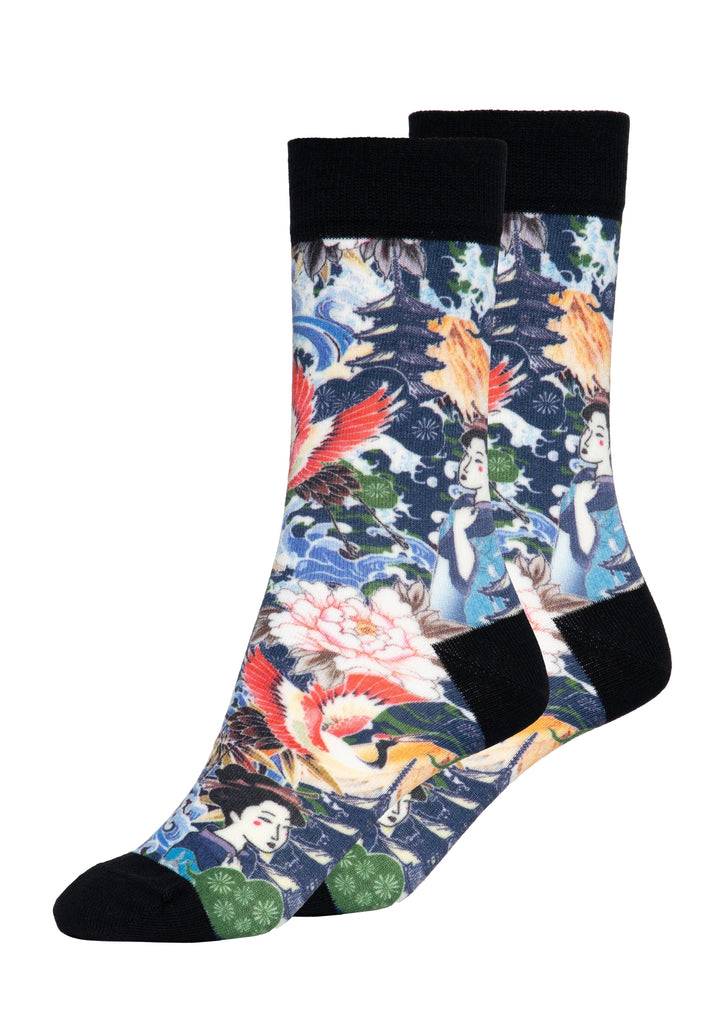 Queen Kerosin Socken «Japan Spirit» Zeitlich begrenztes Angebot
