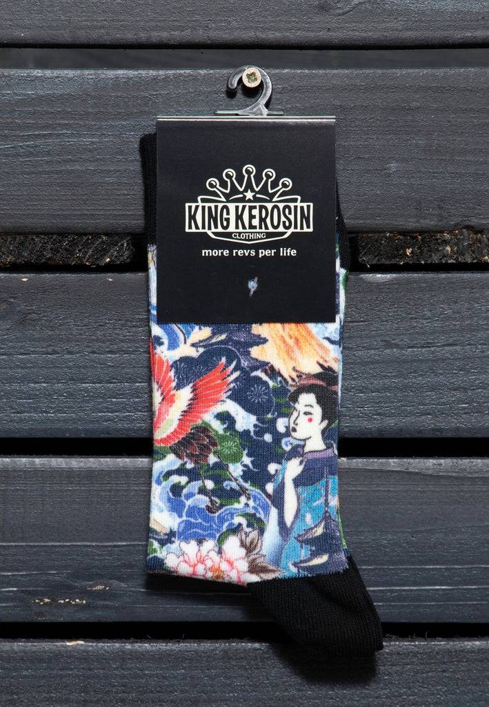 Queen Kerosin Socken «Japan Spirit» Zeitlich begrenztes Angebot