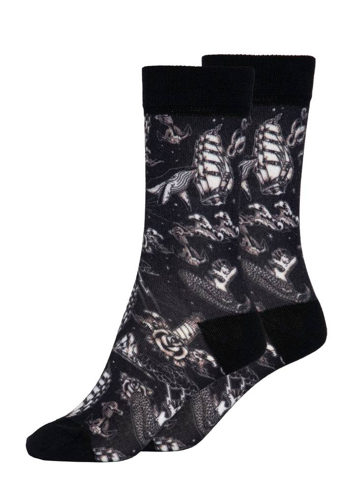 Queen Kerosin Socken «Sailor» Neuheiten