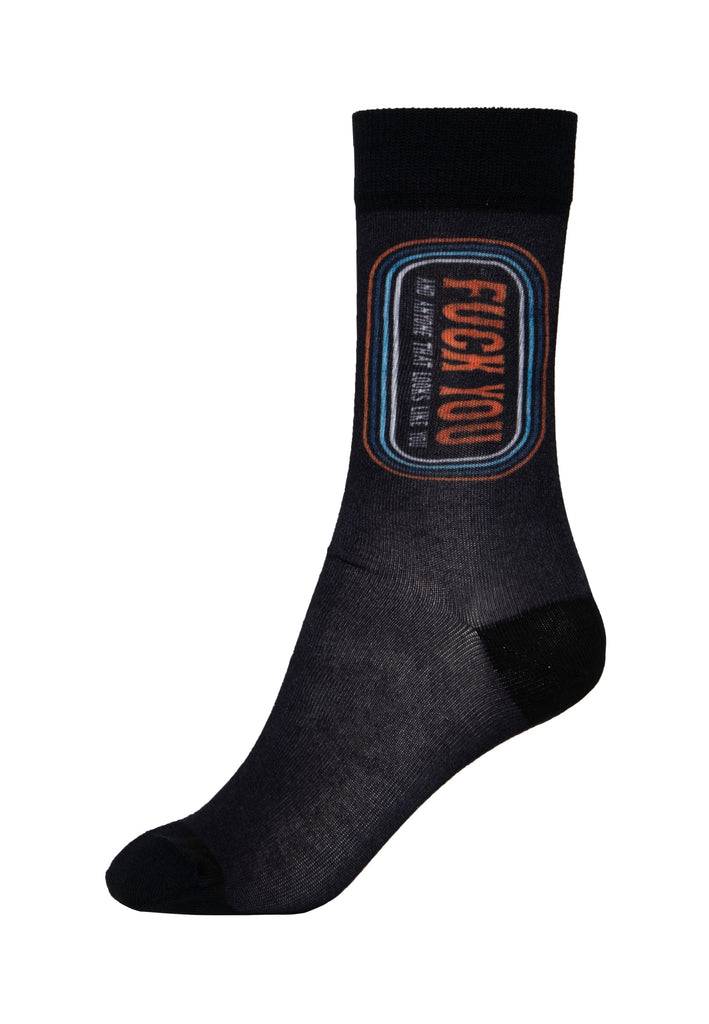Queen Kerosin Socken «Fuck You» Räumungsverkauf