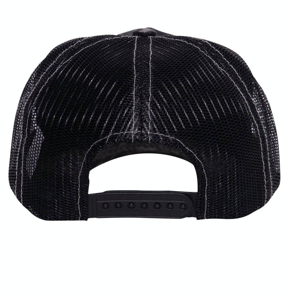 Queen Kerosin Trucker Cap mit Stickerei in der Front und Enzymwash «Speedshop SoCal» Letzter Tag