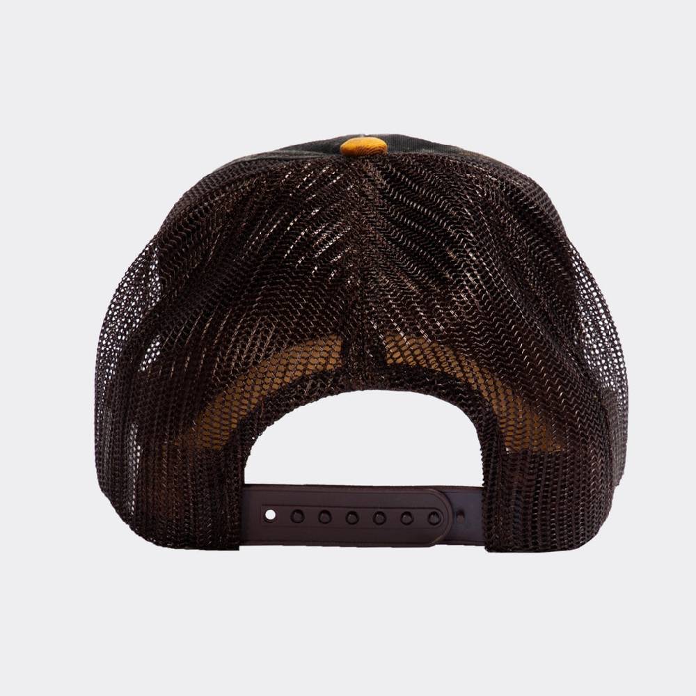Queen Kerosin Trucker Cap im Used-Look «Road Runners» Sonderangebot der Fabrik