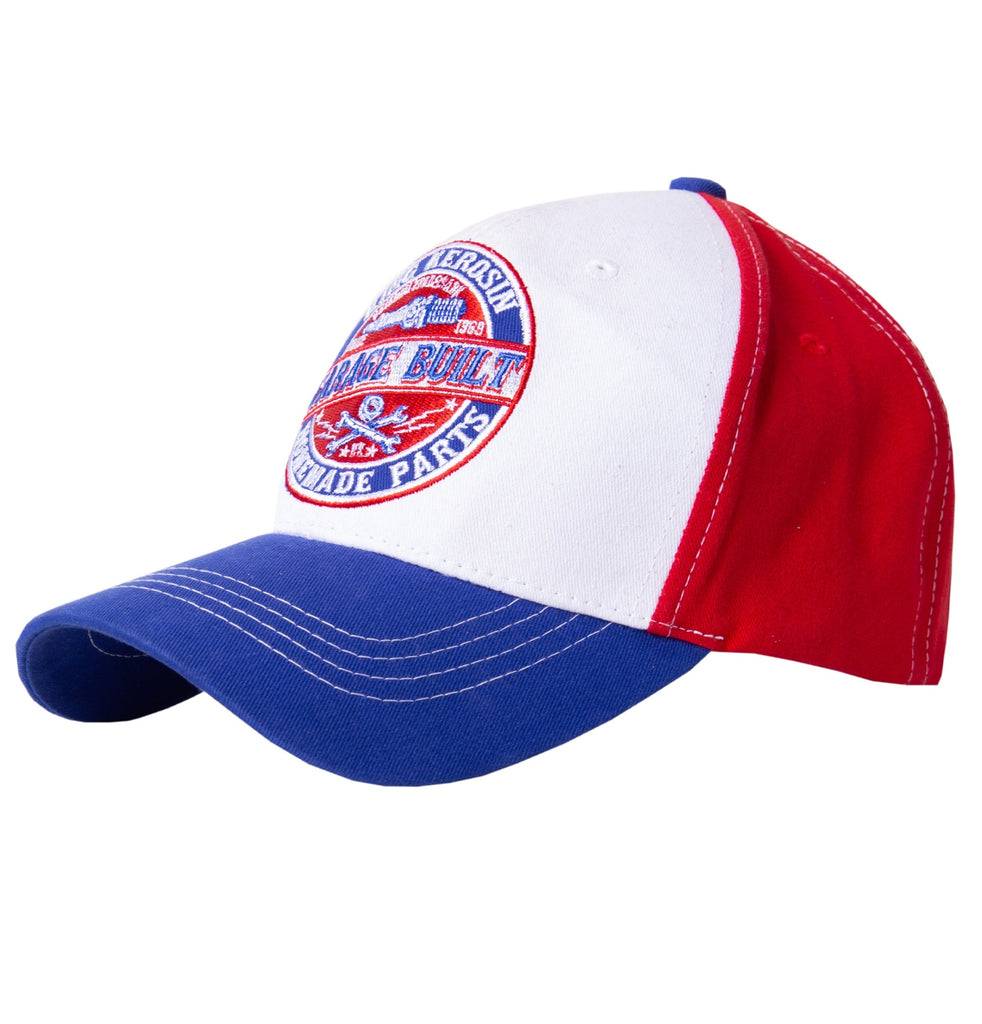 Queen Kerosin Baseball Cap in Colour-Blocking Optik «Garage Built» Discount Store für neue Produkte