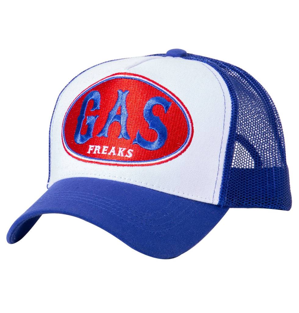 Queen Kerosin Trucker Mesh Cap in Colour-Blocking Optik «Gas Freaks» Nur noch ein Tag übrig
