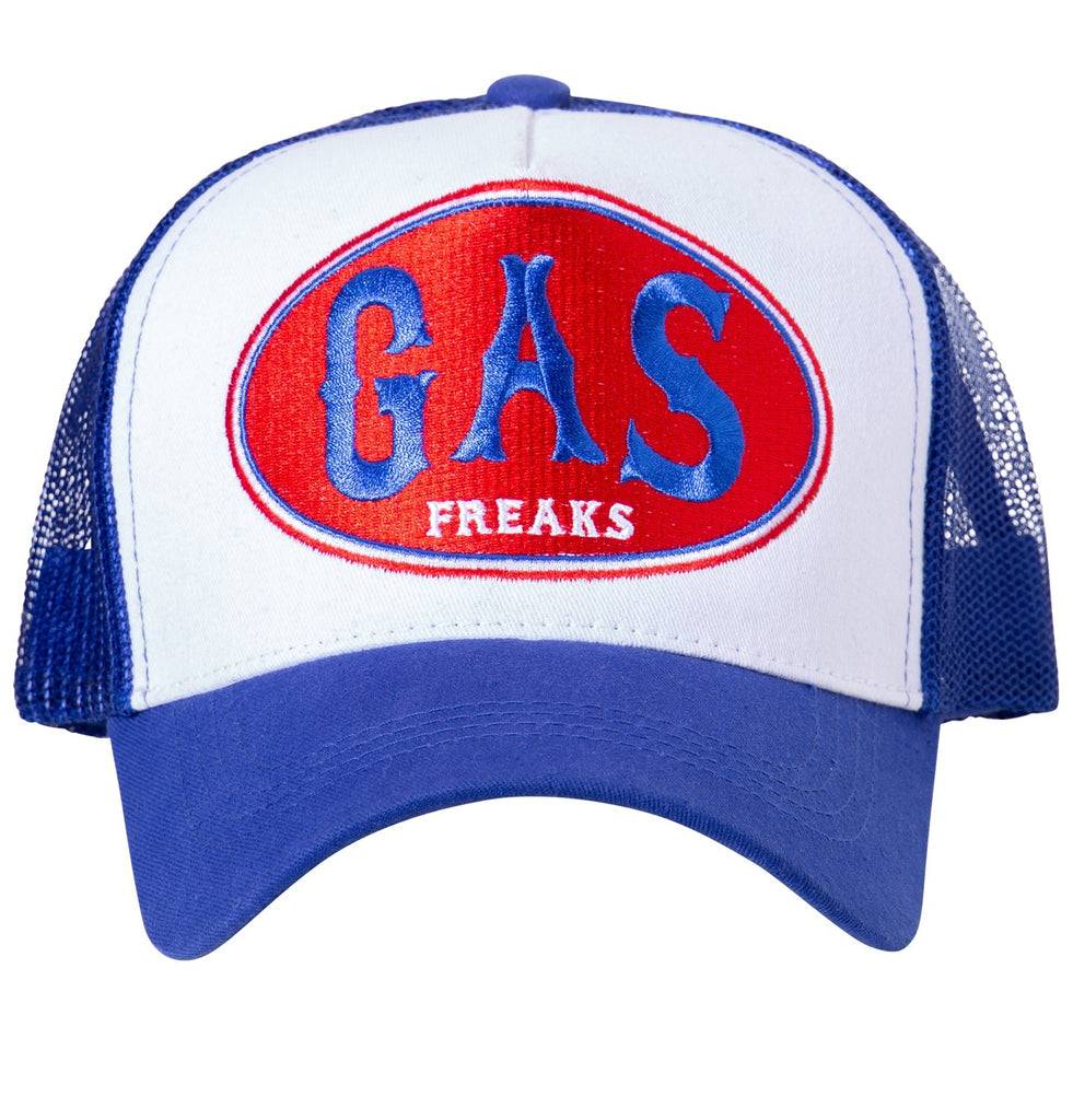 Queen Kerosin Trucker Mesh Cap in Colour-Blocking Optik «Gas Freaks» Nur noch ein Tag übrig