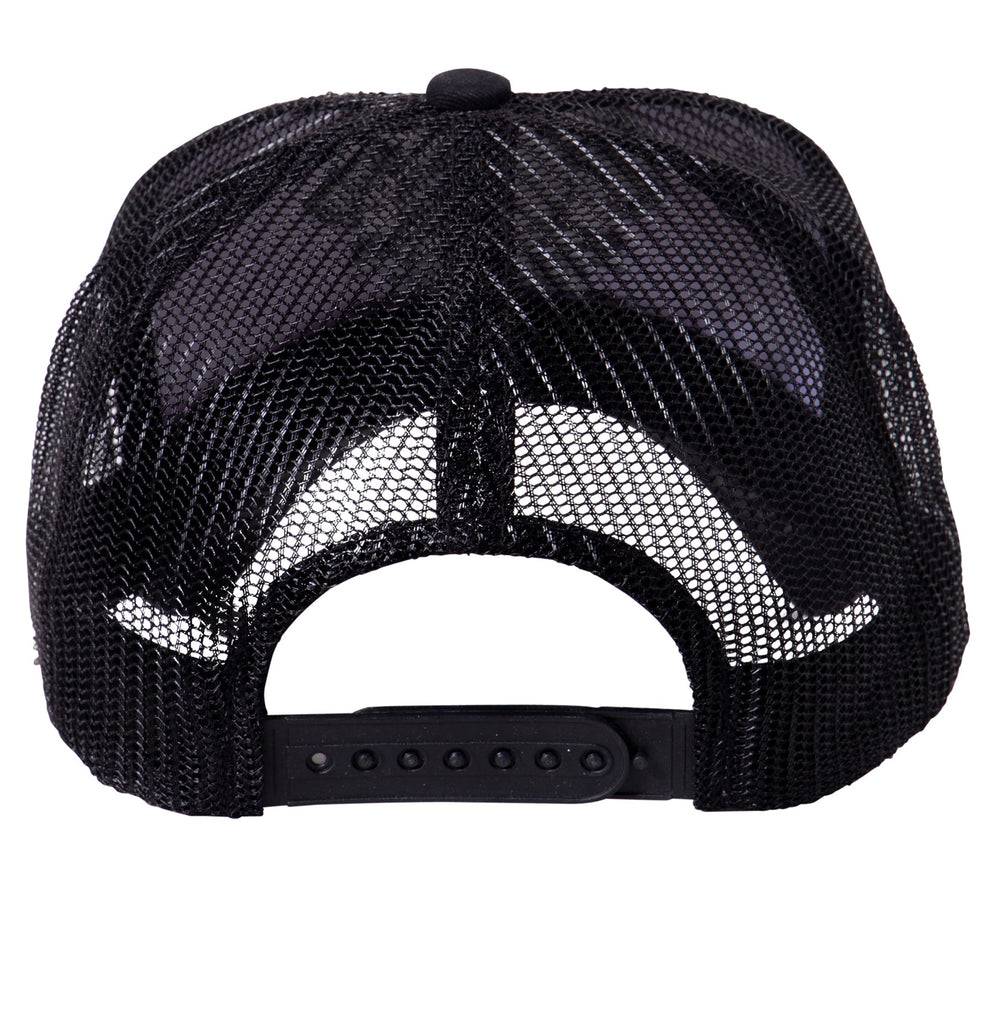 Queen Kerosin Trucker Cap mit Front-Stickerei «Don't Tread On Me» Clearance-Verkauf