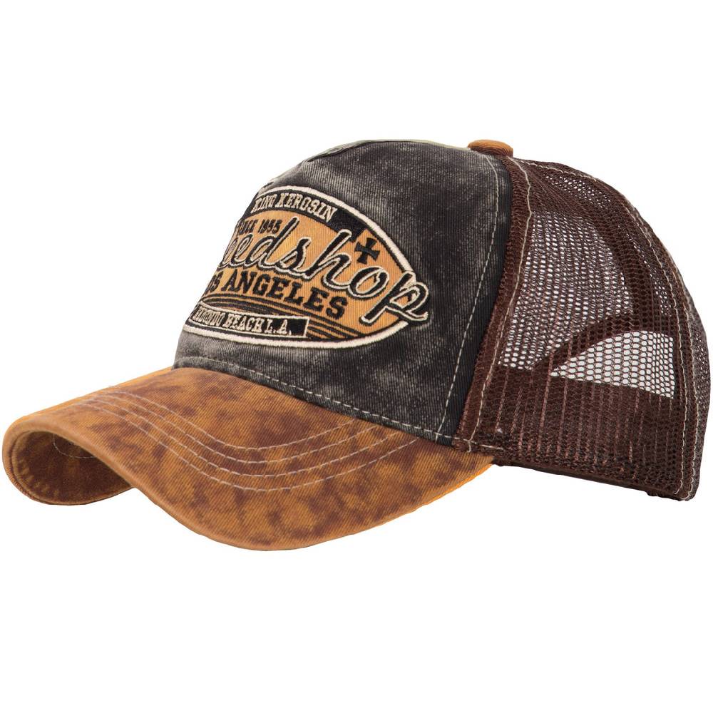 Queen Kerosin Trucker Cap «Speedshop» Kostenloser Versand international