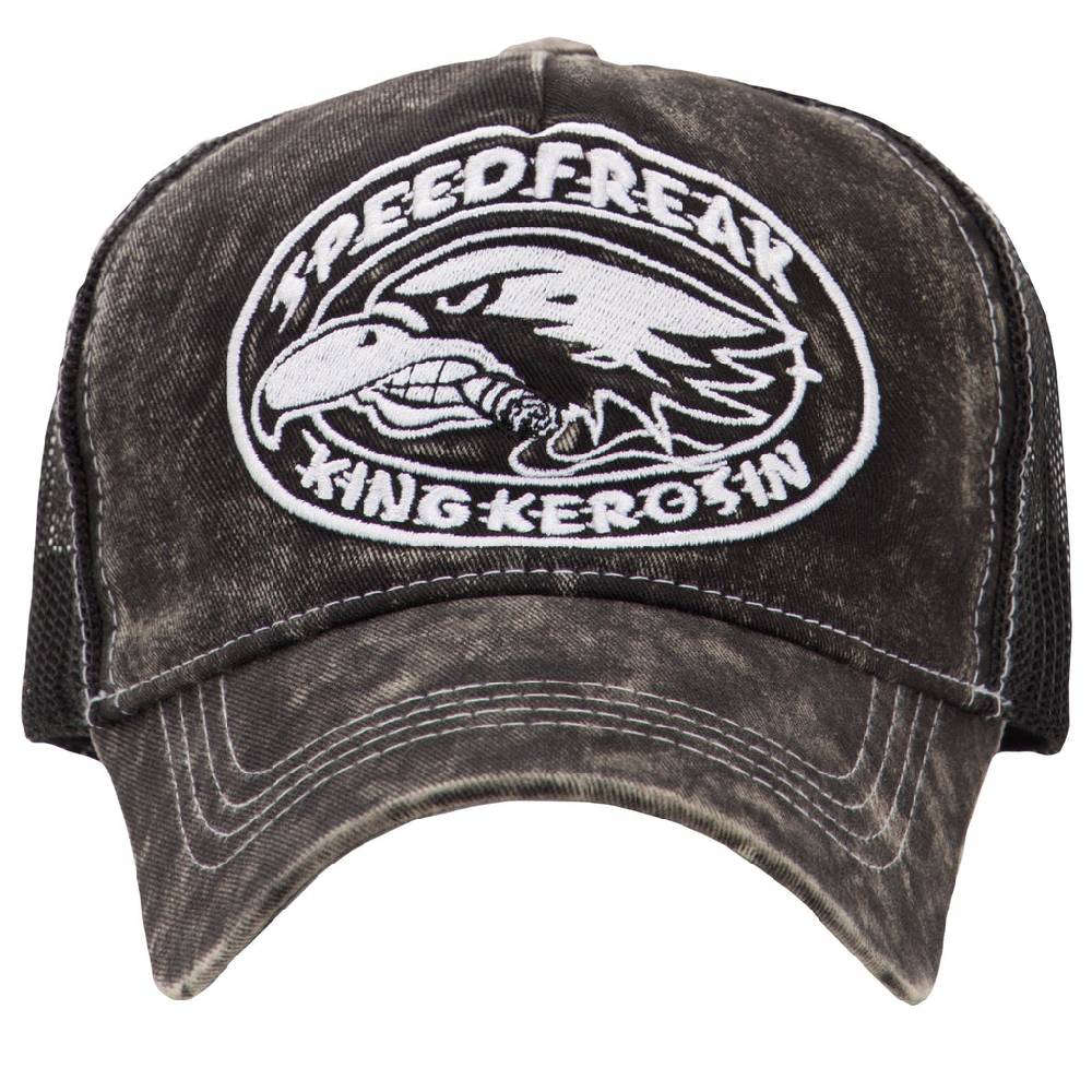 Queen Kerosin Trucker Cap »Speedfreak«in Vintage Waschung «Speedfreak» Begrenzt auf 3 Tage