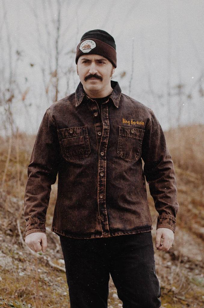 Queen Kerosin Workwear Hemd «Split The Road» Rabatte dieses Monats