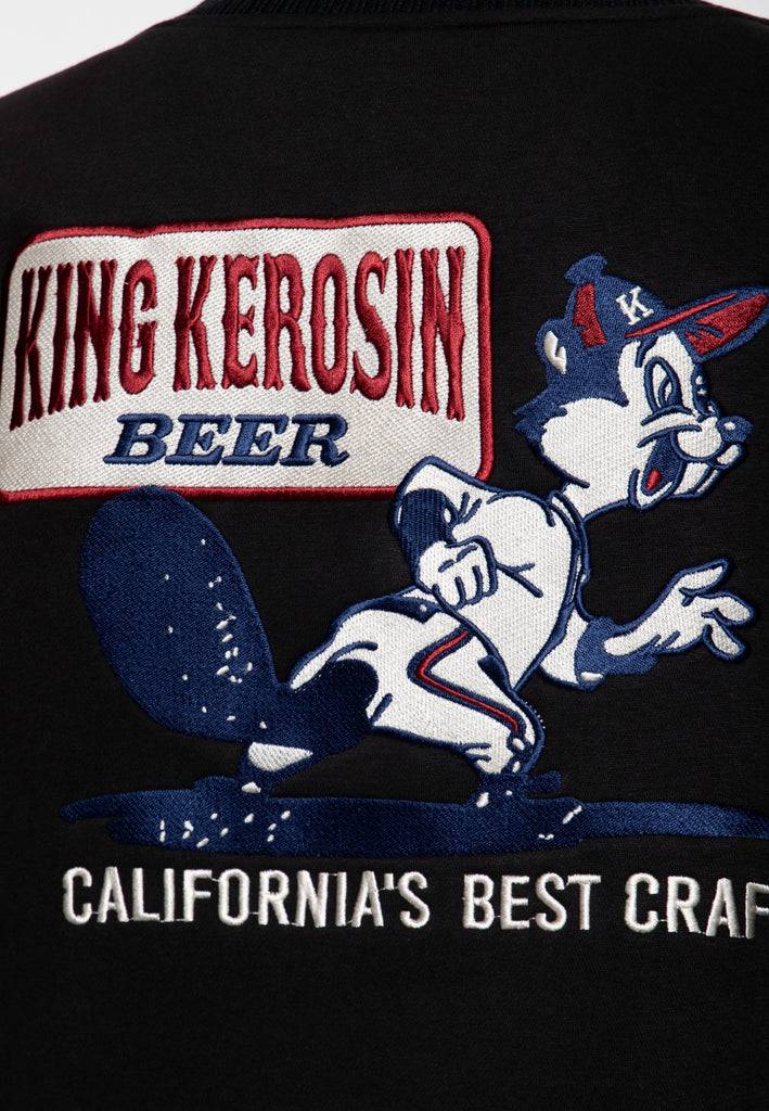 Queen Kerosin College Jacke «Beer» Online