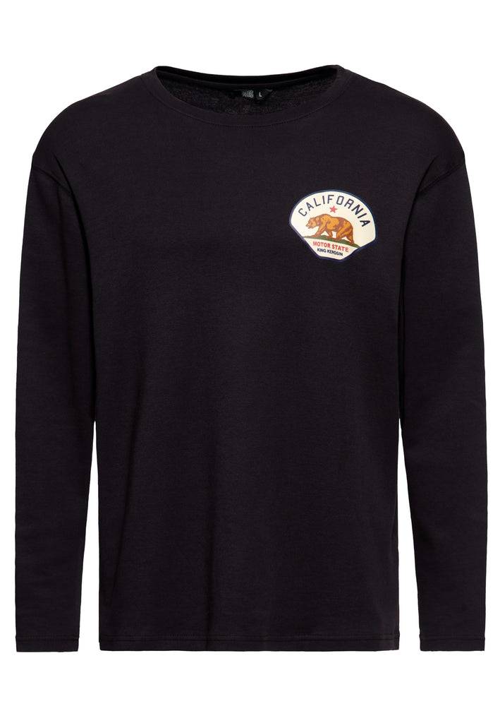 Queen Kerosin Langarmshirt «California Motor State» Auslauf