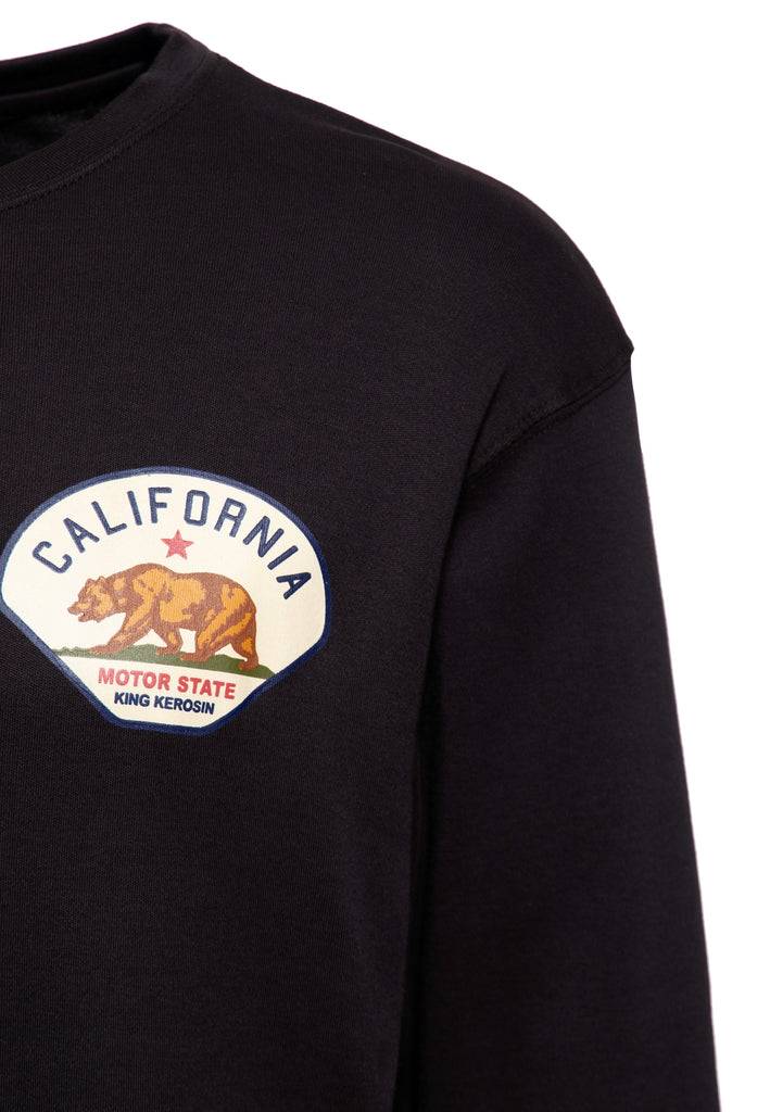 Queen Kerosin Langarmshirt «California Motor State» Auslauf