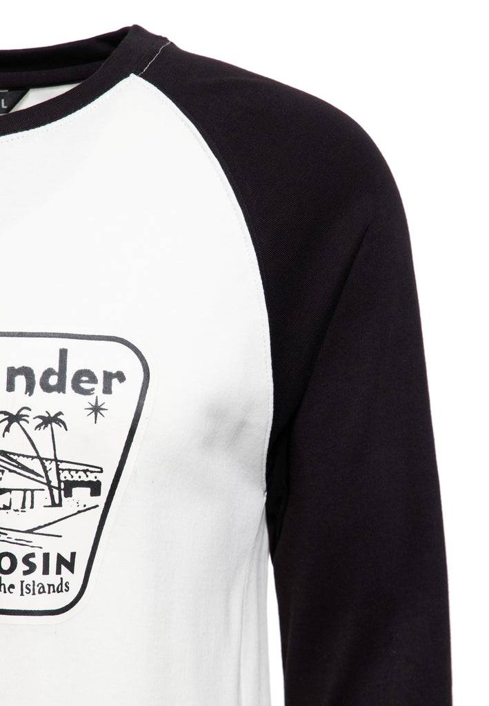 Queen Kerosin Langarmshirt «The Islander» Verkauf