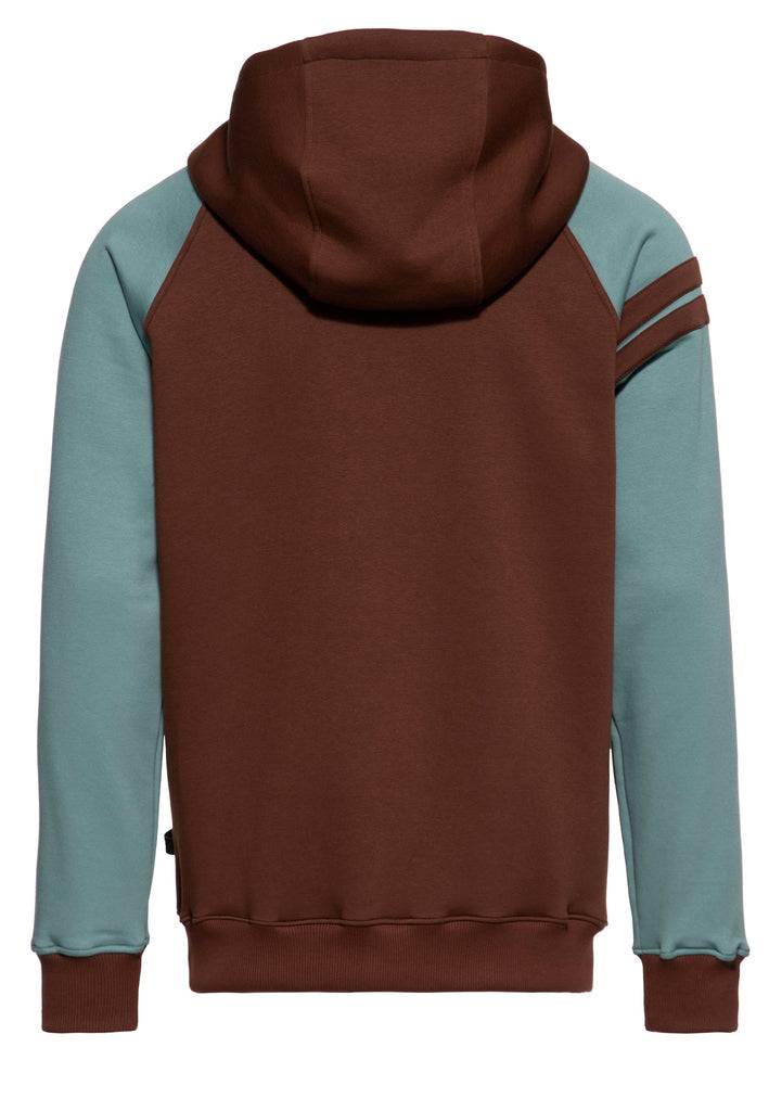 Queen Kerosin Kapuzen-Sweatjacke «Long Beach» im Angebot
