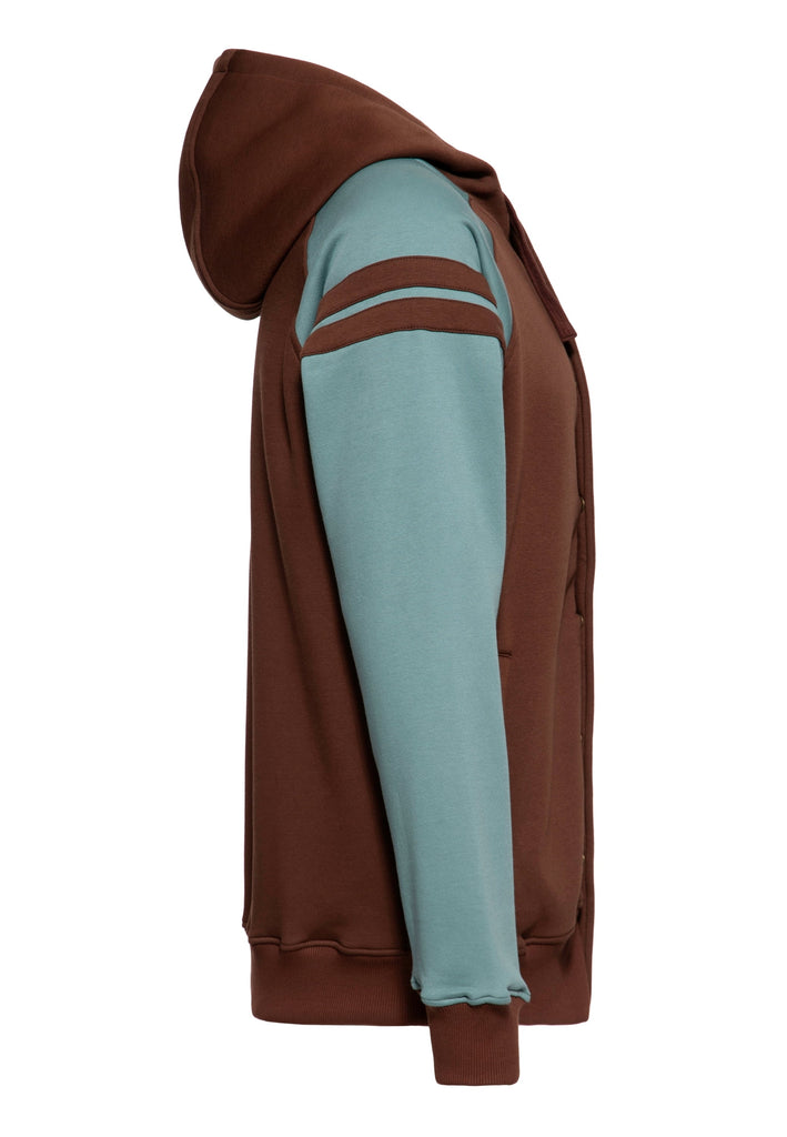 Queen Kerosin Kapuzen-Sweatjacke «Long Beach» im Angebot