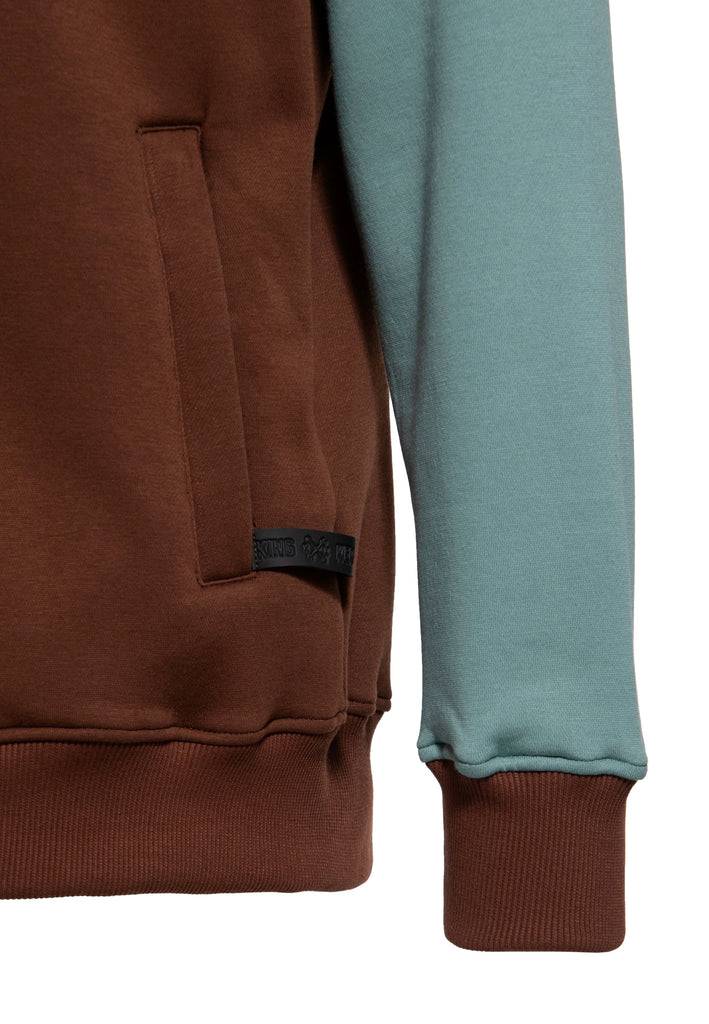 Queen Kerosin Kapuzen-Sweatjacke «Long Beach» im Angebot