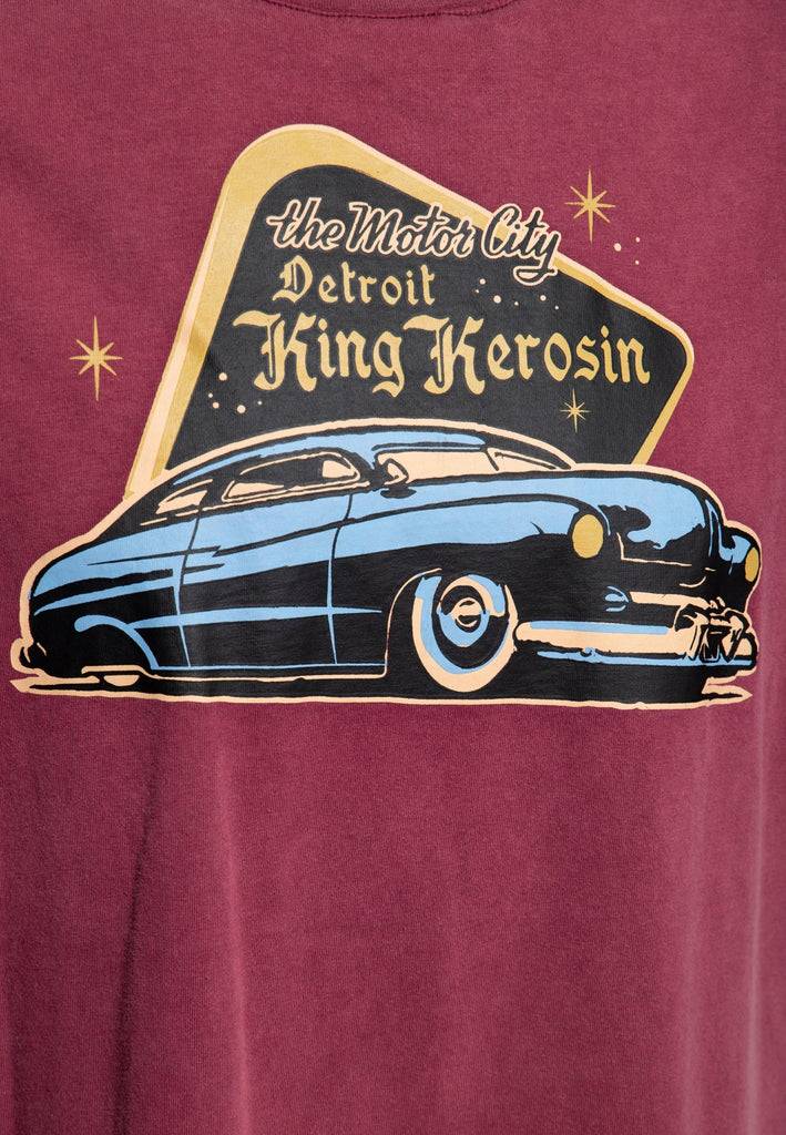 Queen Kerosin T-Shirt «Detroit Greaser» Limitierter Zeitrabatt