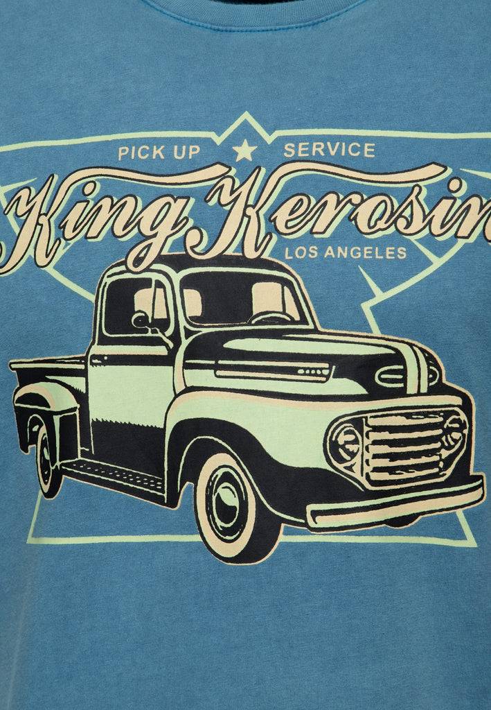 Queen Kerosin Print T-Shirt «Pick Up Service» Fabrik Onlineshop