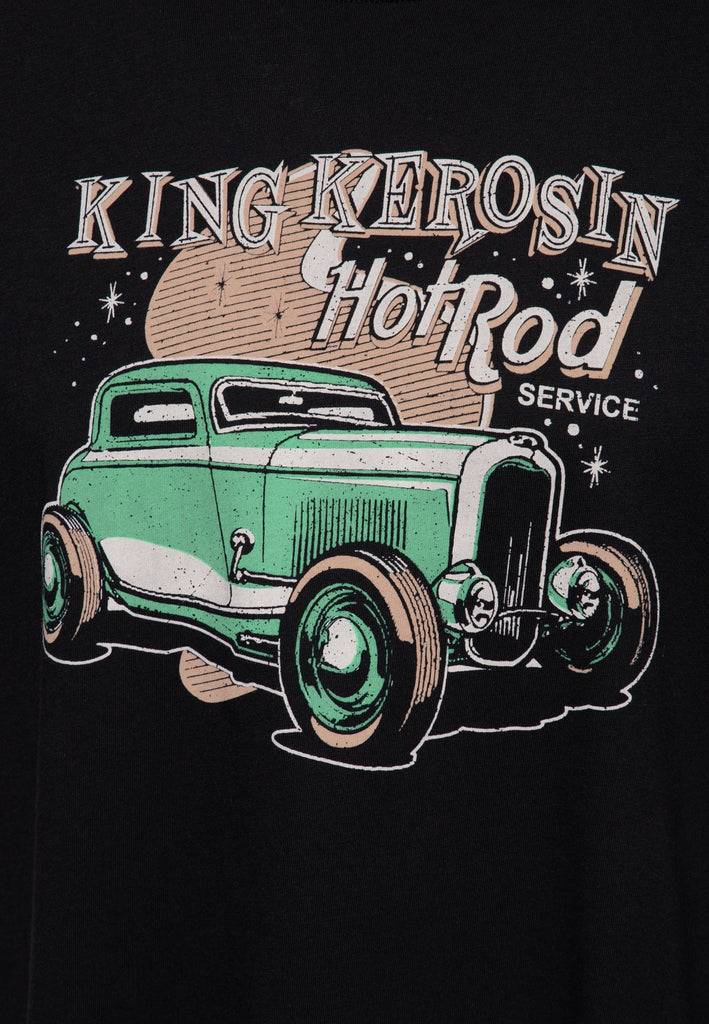 Queen Kerosin T-Shirt «Hotrod Service» Begrenztes Angebot