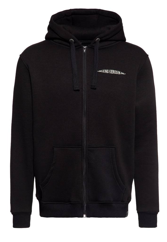 Queen Kerosin Zip Hoodie «Fast & Loud» Osterangebot
