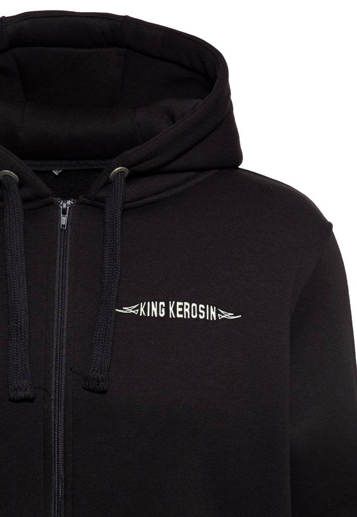 Queen Kerosin Zip Hoodie «Fast & Loud» Osterangebot