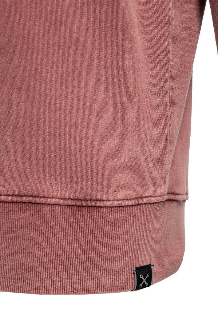 Queen Kerosin Acid Washed Pullover «Chopper 1973» Lagerräumung