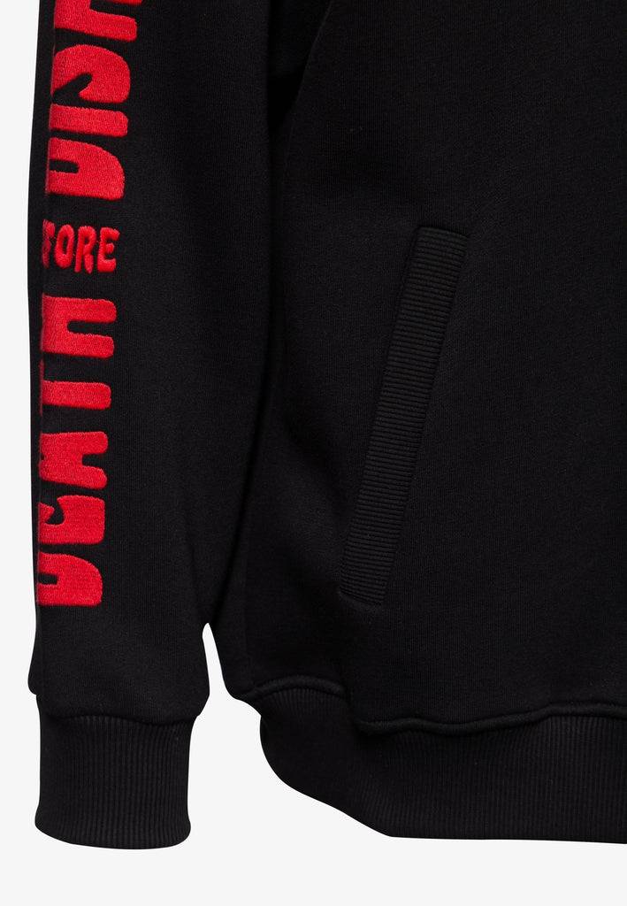 Queen Kerosin Sweatjacke «Red Baron» Heißer Verkauf