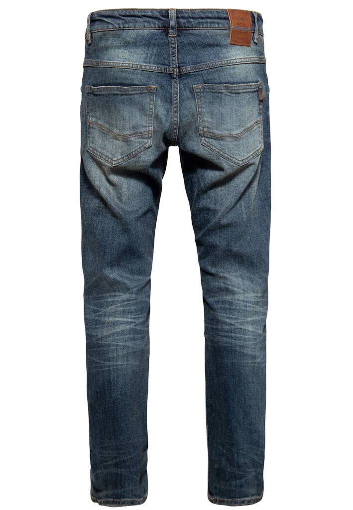 Queen Kerosin 5-Pocket Jeans «Robin Vintage Wash» Saisonale Angebote