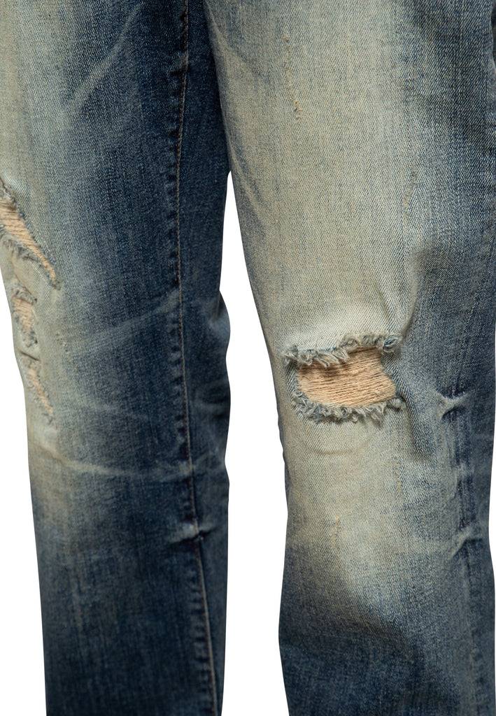 Queen Kerosin 5-Pocket Jeans «Robin Vintage Wash» Saisonale Angebote