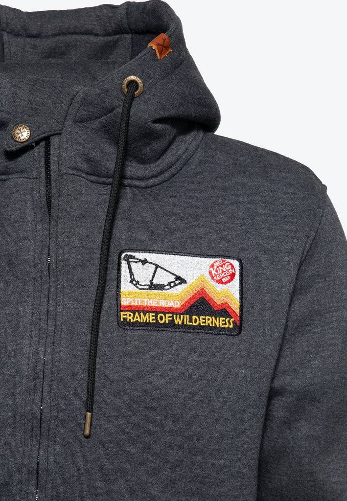 Queen Kerosin Outdoor Sweatjacke «K.K. Adventure Gear - Frame of Wilderness» VIP-Rabatte