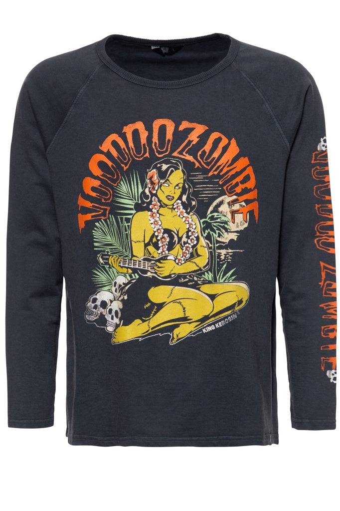 Queen Kerosin Leichter Sweater «Voodoo» Letzte 3 Tage